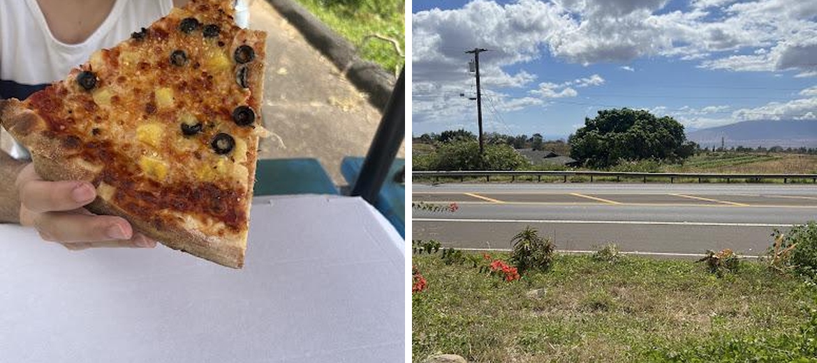 Maui Slice Menu